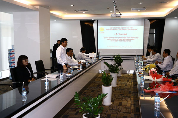 Công Bố Quyết Định Thành Lập Tổ Công Nghệ Thông Tin