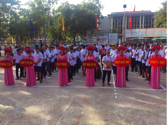 Công ty TNHH MTV Xổ số kiến thiết Đồng Tháp tổ chức Hội thao – Văn hóa ngành Tài chính tỉnh Đồng Tháp lần thứ 21 năm 2017