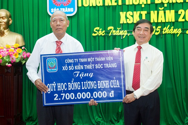 Nhiều công trình phúc lợi Sóc Trăng được xây dựng từ nguồn thu xổ số kiến thiết