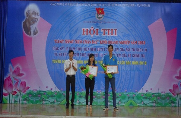 Đoàn cơ sở Công ty Xổ số kiến thiết Bình Dương đạt giải nhất Hội thi “Hành trình theo chân Bác”