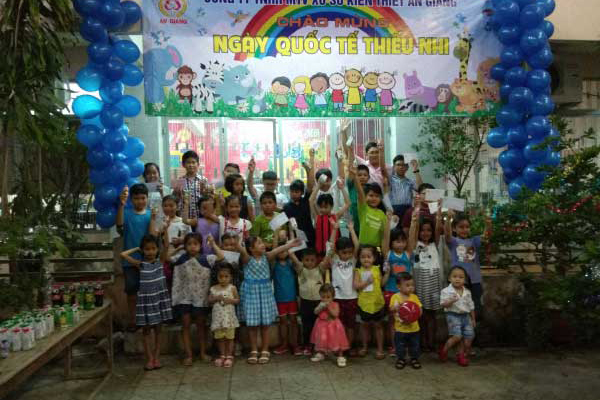 Công ty TNHH MTV XSKT An Giang  tổ chức Ngày hội Thiếu nhi