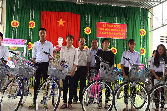 Công ty XSKT Đồng Tháp: Đồng hành cùng Tháng khuyến học