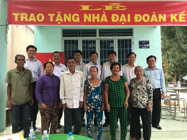 Công ty XSKT An Giang: Trao tặng 05 căn nhà đại đoàn kết tại tỉnh Tây Ninh