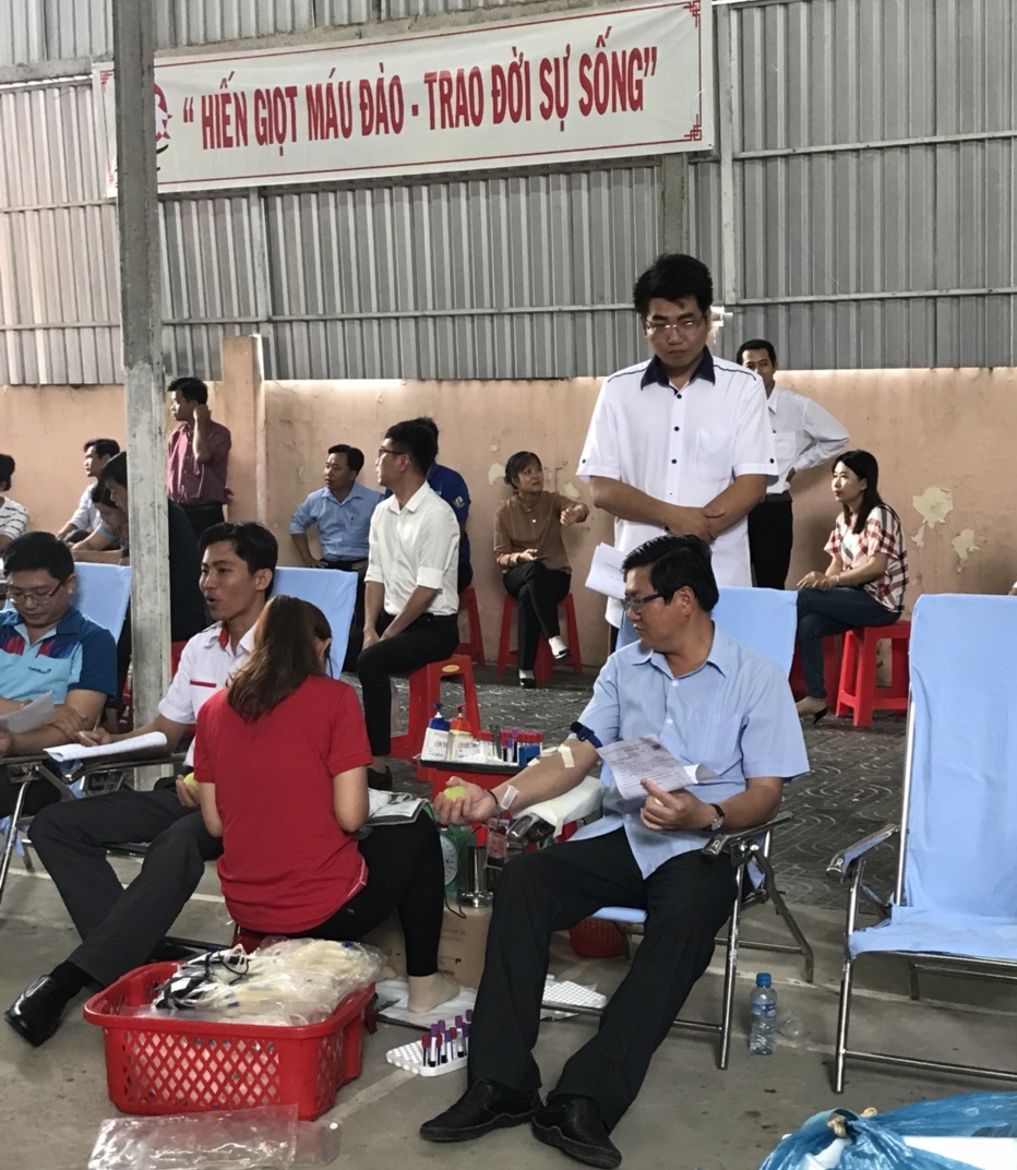Công ty TNHH MTV Xổ số kiến thiết Trà Vinh: Tham gia hiến máu nhân đạo