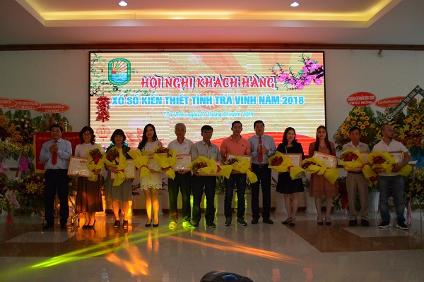 Công ty Xổ số Kiến thiết Trà Vinh: Hội nghị khách hàng năm 2018