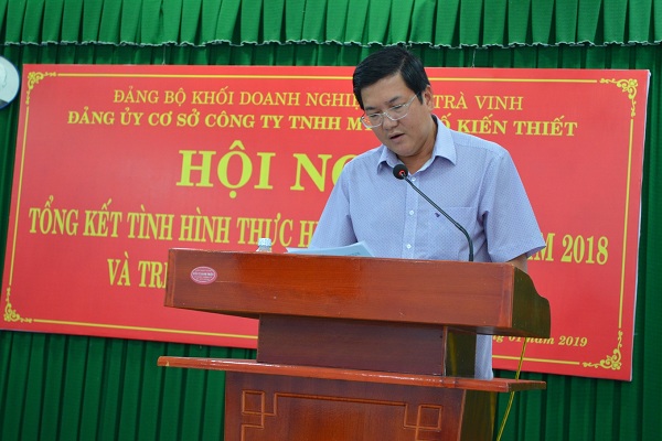 Công ty Xổ số Kiến thiết Trà Vinh: Hội nghị Đảng viên năm 2018