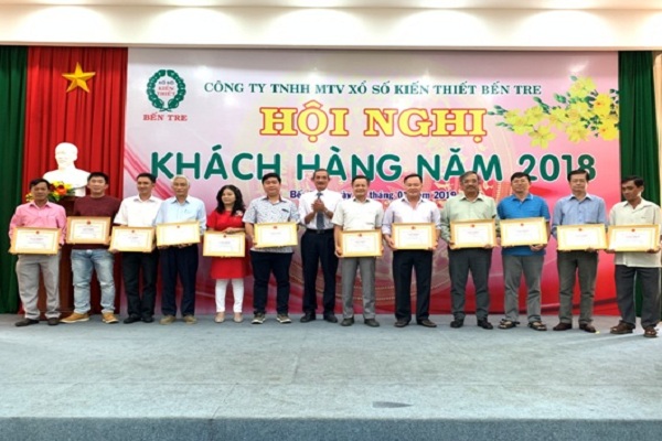 Công ty Xổ số Kiến thiết Bến Tre: Tổ chức Hội nghị khách hàng năm 2018