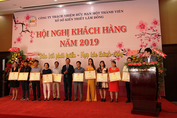 Công ty Xổ số Kiến thiết Lâm Đồng: Hội nghị khách hàng năm 2019