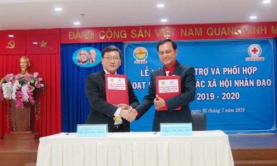 Xổ số kiến thiết TP.HCM phối hợp Hội Chữ thập đỏ hoạt động nhân đạo giai đoạn 2019 – 2020