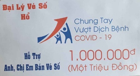 Hỗ trợ anh chị em bán vé số - thông báo nghĩa tình của ông chủ đại lý - 2