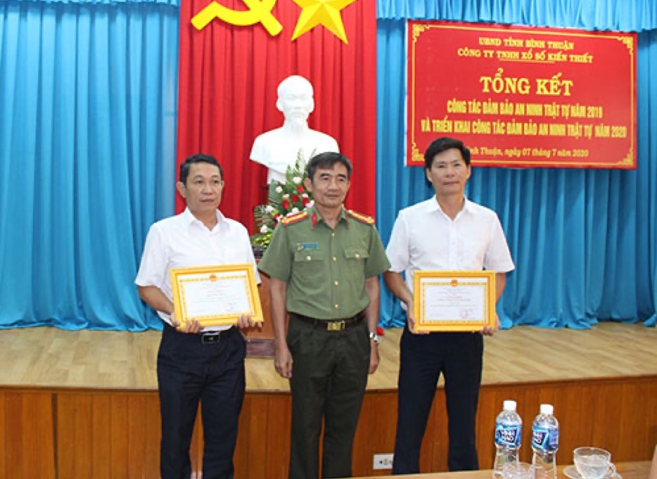 Công ty XSKT Bình Thuận: Triển khai nhiệm vụ bảo đảm an ninh trật tự