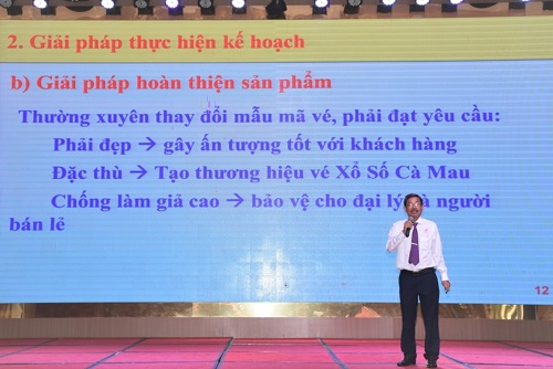 Công ty TNHH MTV Xổ số kiến thiết Cà Mau : Tổ chức Hội nghị tổng kết hoạt động sản xuất kinh doanh năm 2022 và triển khai kế hoạch năm 2023