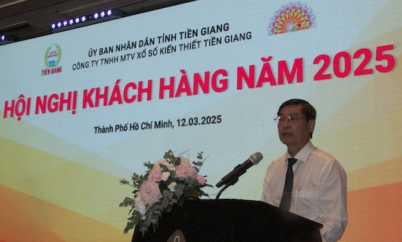 Xổ số Tiền Giang đạt doanh thu 6.450 tỷ đồng